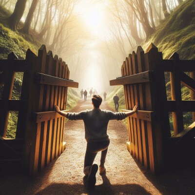 Ne fermez pas le chemin de la Lumière,  ouvrez‑le et soyez responsables - Archange Raphaël Psaume 56 cover