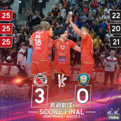 L'INFO DU JOUR - Le CVB 52 s'est imposé 3 sets à 0 face à Nantes-Rezé cover