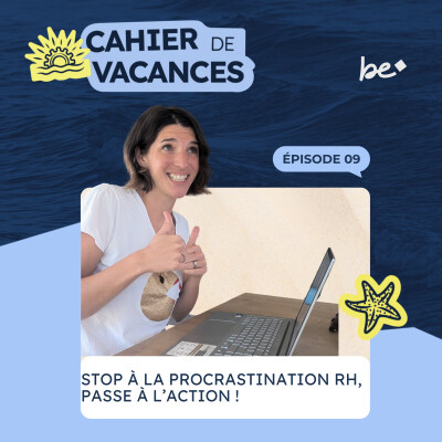 Ma méthode en 4 piliers pour arrêter de procrastiner sur tes process RH. cover