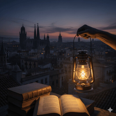 L'ombre du vent : Plongée dans la magie des livres à Barcelone en 1945 cover