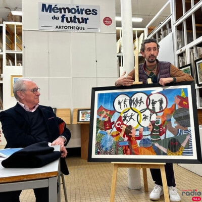 L'INFO DU JOUR - L'exposition Graines d'artistes dans l'idéal olympique cover