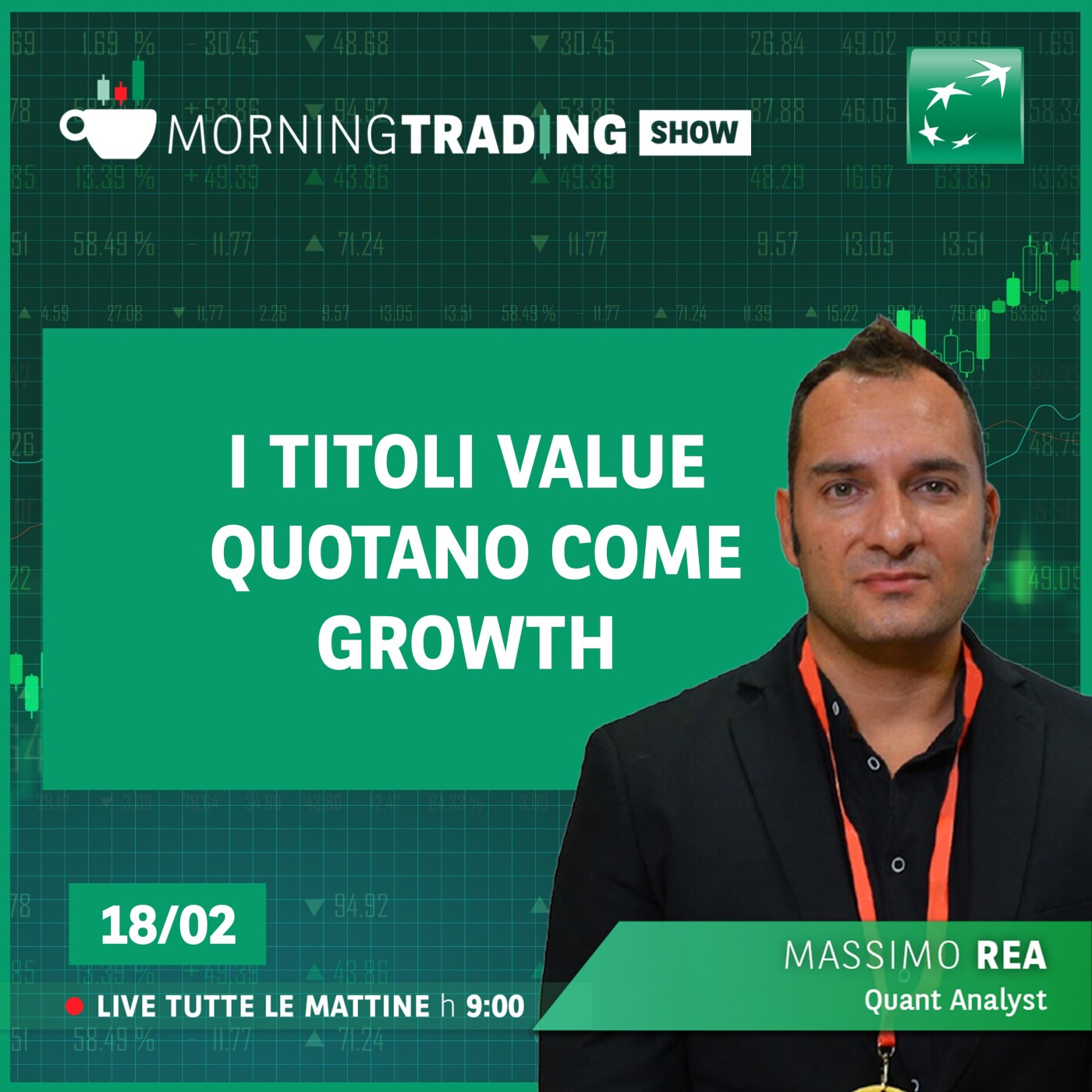 I titoli Value quotano come i Growth - Morning Trading Show episode artwork