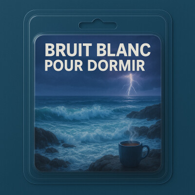 1 H Bruit Blanc pour DORMIR paisiblement | Le son des vagues cover