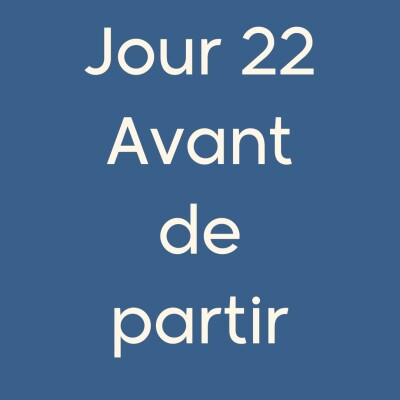 #22CA Avant de partir cover
