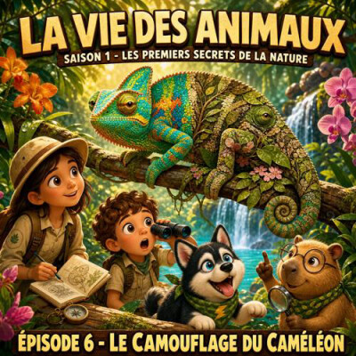 La Vie des Animaux - S01E06 - Le Camouflage du Caméléon cover