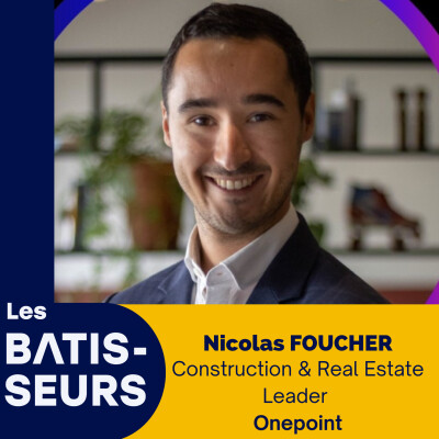 #42 Nicolas Foucher - Onepoint : Les métiers du BTP en 2035 cover