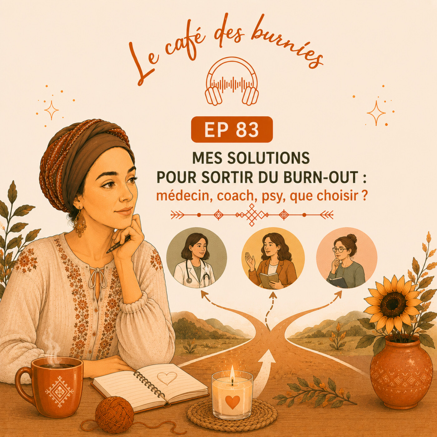 EP 83 MES SOLUTIONS POUR SORTIR DU BURN-OUT : médecin, coach, psy, que choisir ?