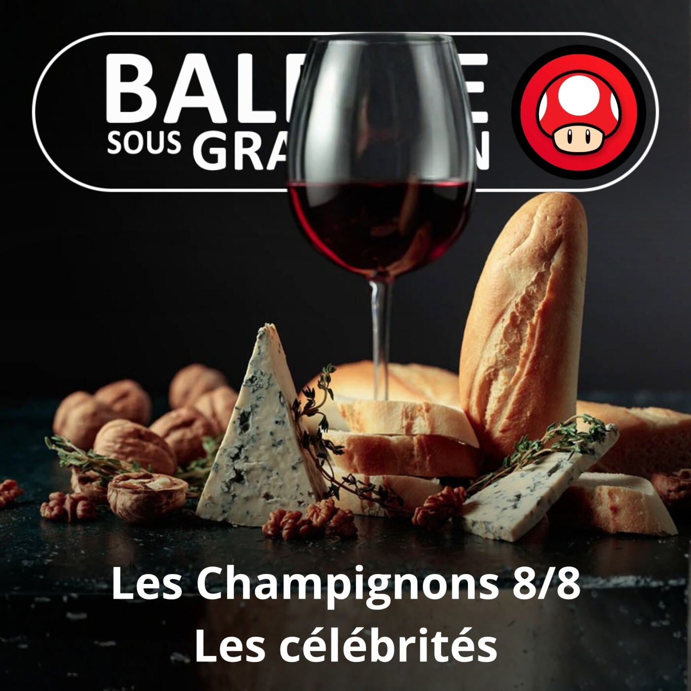 S05E45 Les Champignons 8/8 : Les célébrités qui ont changé la face du monde (Guillaume Lopez) episode artwork