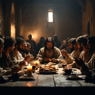 Matthieu 26 : 26-29  La Sainte Cène : Mystère de la Nouvelle Alliance cover