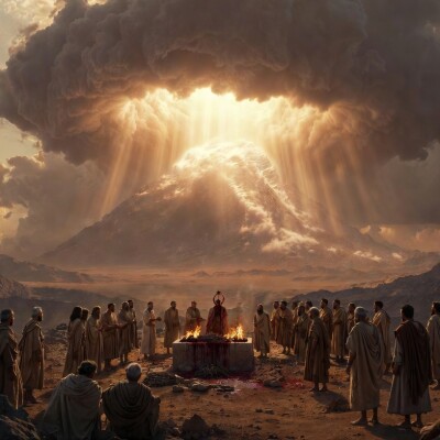 Exode chapitre 24 L’Alliance de Sang et la Gloire du Sinaï cover