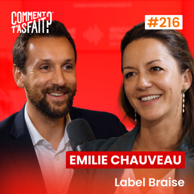 Emilie Chauveau (Label Braise) - Son restaurant fait 1,3M€ de CA… en étant ouvert 4 jours par semaine Ép.216 cover
