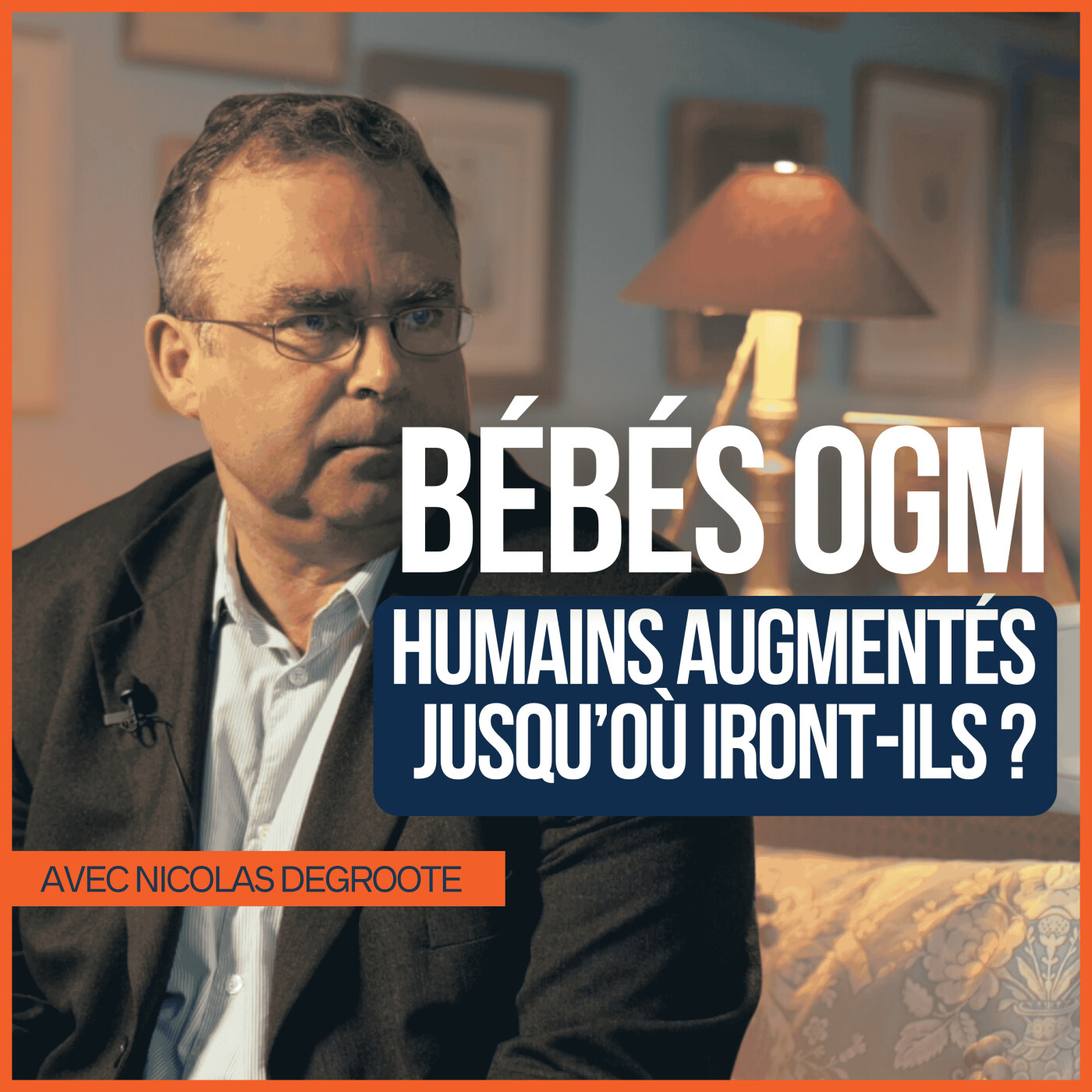 🧬 SOURIS MUTANTS, UTÉRUS ARTIFICIEL : LE TRANSHUMANISME EST LÀ ! entretien avec Nicolas Degroote episode artwork
