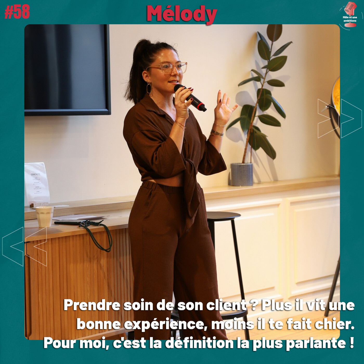 #58 Mélody - L’art d’écouter VRAIMENT tes clients | Mille et une ambitions episode artwork