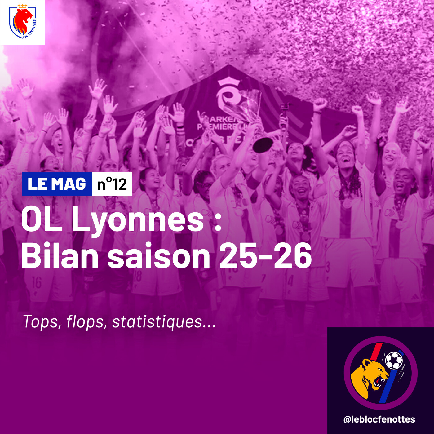 Le Mag n°12 - OL Lyonnes : Le grand débrief et les notes de la saison 2025-2026 episode artwork