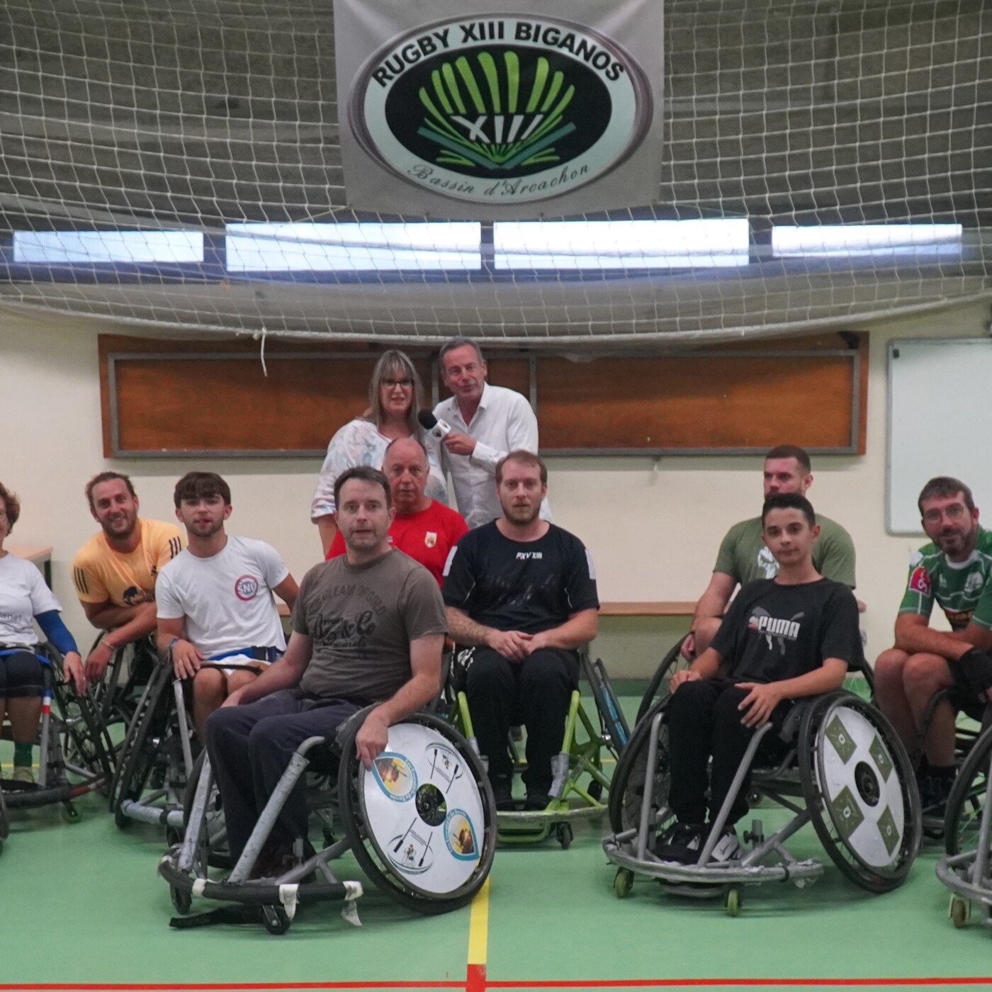 Christelle Perez, la Présidente du club de Rugby Fauteuil Les Aigles de Biganos nous présente les nouveautés pour cette saison episode artwork