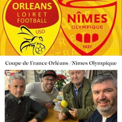 Episode 196-SagaCrocos - Orléans / Nîmes Olympique. Coupe de France. cover