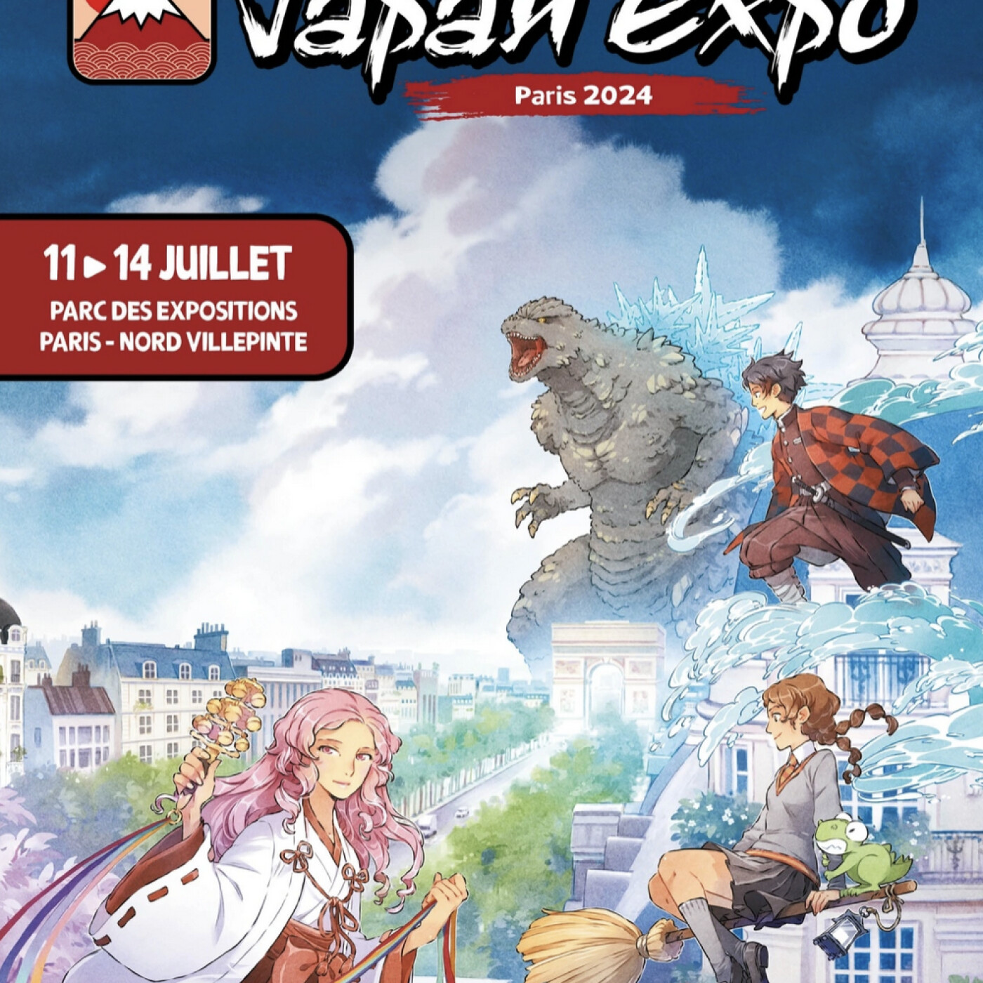 Godzilla et les Kaijūs, invités d'honneur de la Japan Expo 2024. Dans ma bulle #405 episode artwork