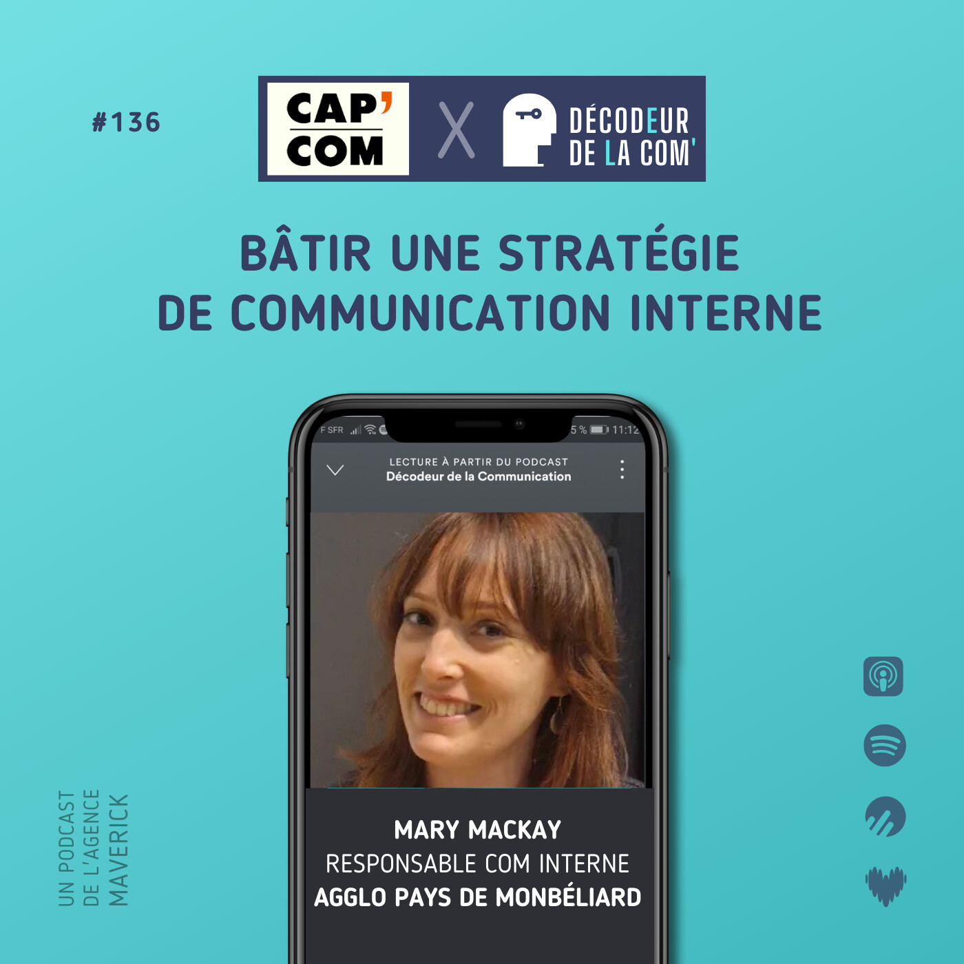 Bâtir une Stratégie de Communication Interne | Mary Mackay, resp com interne, agglo du Pays de Monbéliard | Ep 136 avec Cap Com