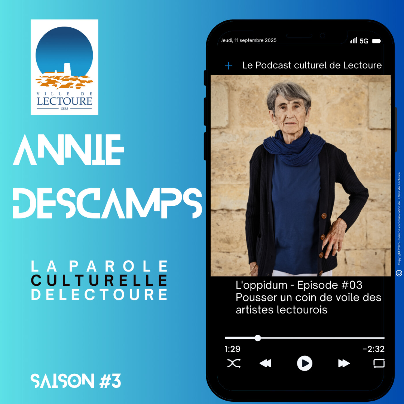 Annie Descamps, fondatrice du Théâtre d'un Jour, metteur en scène episode artwork