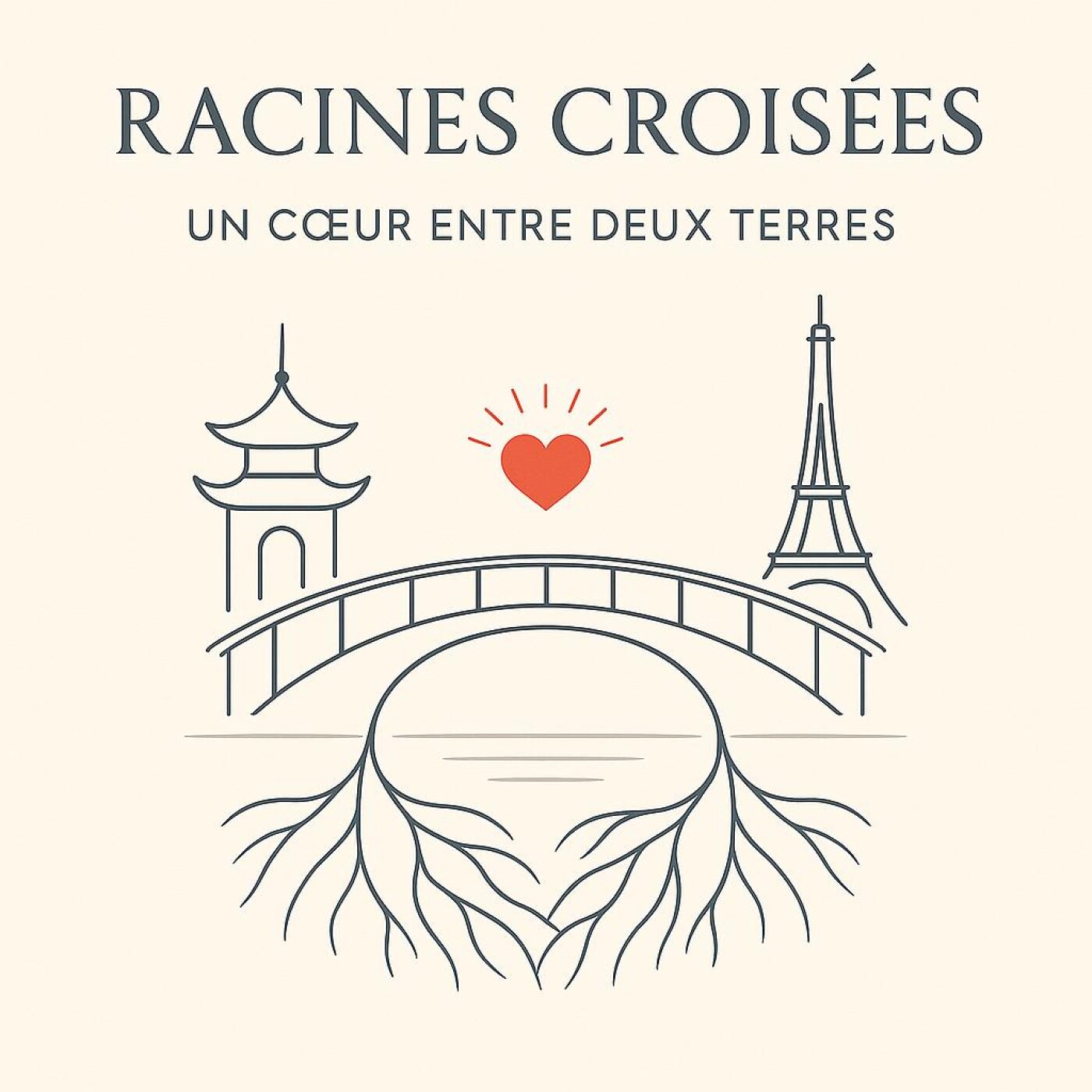 Racines croisées - un cœur entre deux terres podcast artwork