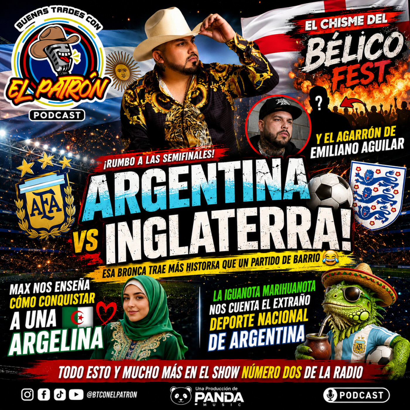 🎙️⚽ ¡Argentina vs Inglaterra! Semifinales, BÉLICO Fest y el extraño deporte nacional argentino 😂🔥🇦🇷🏴
