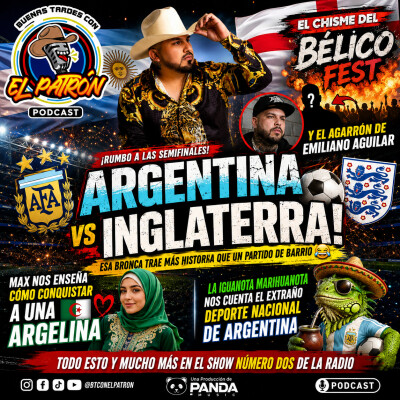 🎙️⚽ ¡Argentina vs Inglaterra! Semifinales, BÉLICO Fest y el extraño deporte nacional argentino 😂🔥🇦🇷🏴 cover