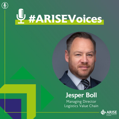 Logistics solutions for Africa's future | Jesper H. Boll - ARISE Voices Ep. 5 cover