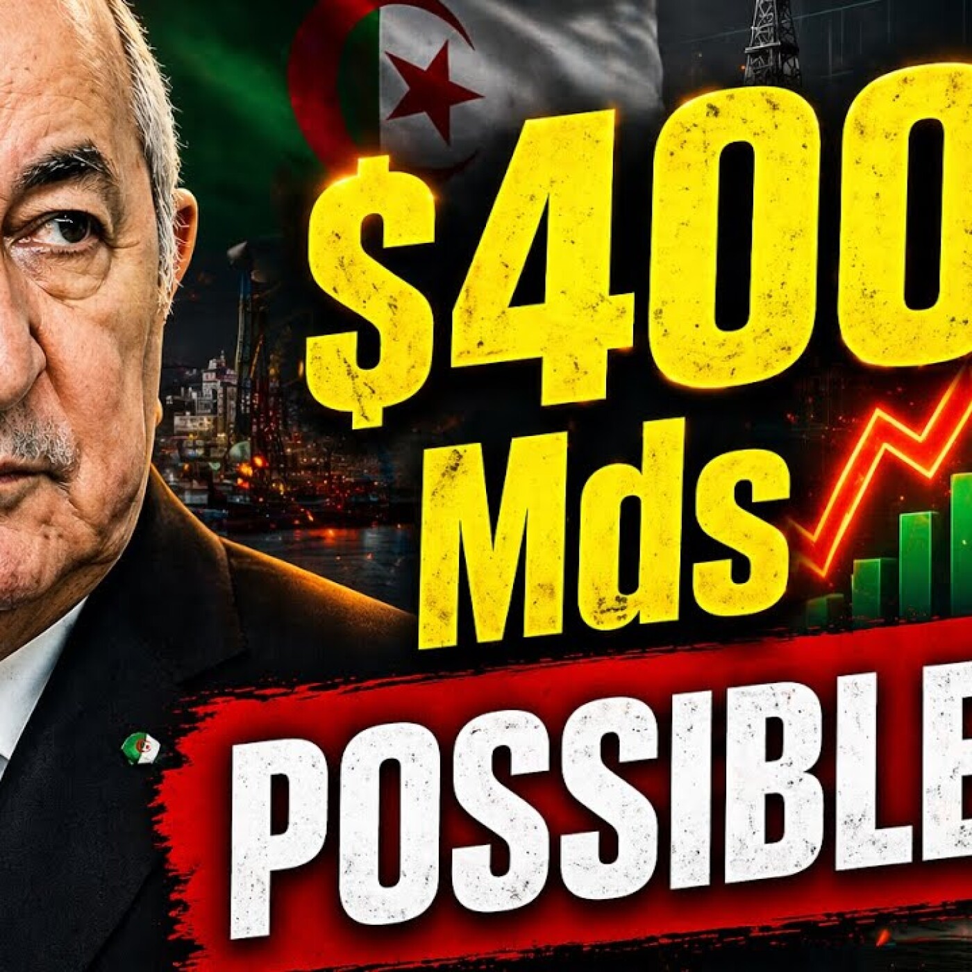 400 Milliards $ en 2027 pour l’Algérie : Le pari fou de Tebboune passé au crible par un économiste episode artwork