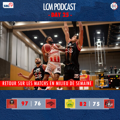 SBL - Day 25 : Genève vs Swiss Central & Monthey vs Boncourt cover