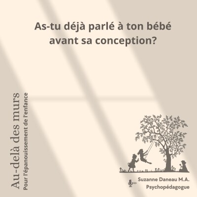 As-tu déjà parlé à ton bébé avant sa conception? cover