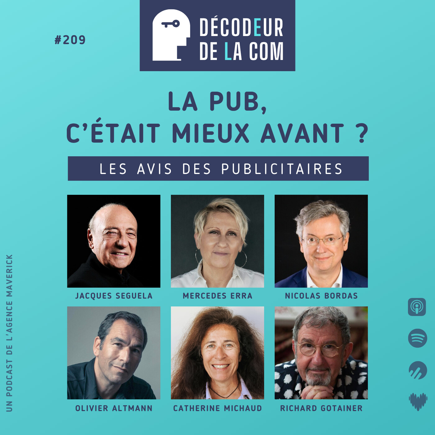 La Pub, c'était mieux avant? | Jacques Séguéla, Mercedes Erra, Nicolas Bordas, Olivier Altmann, Catherine Michaud, Richard Gotainer | Ep 209