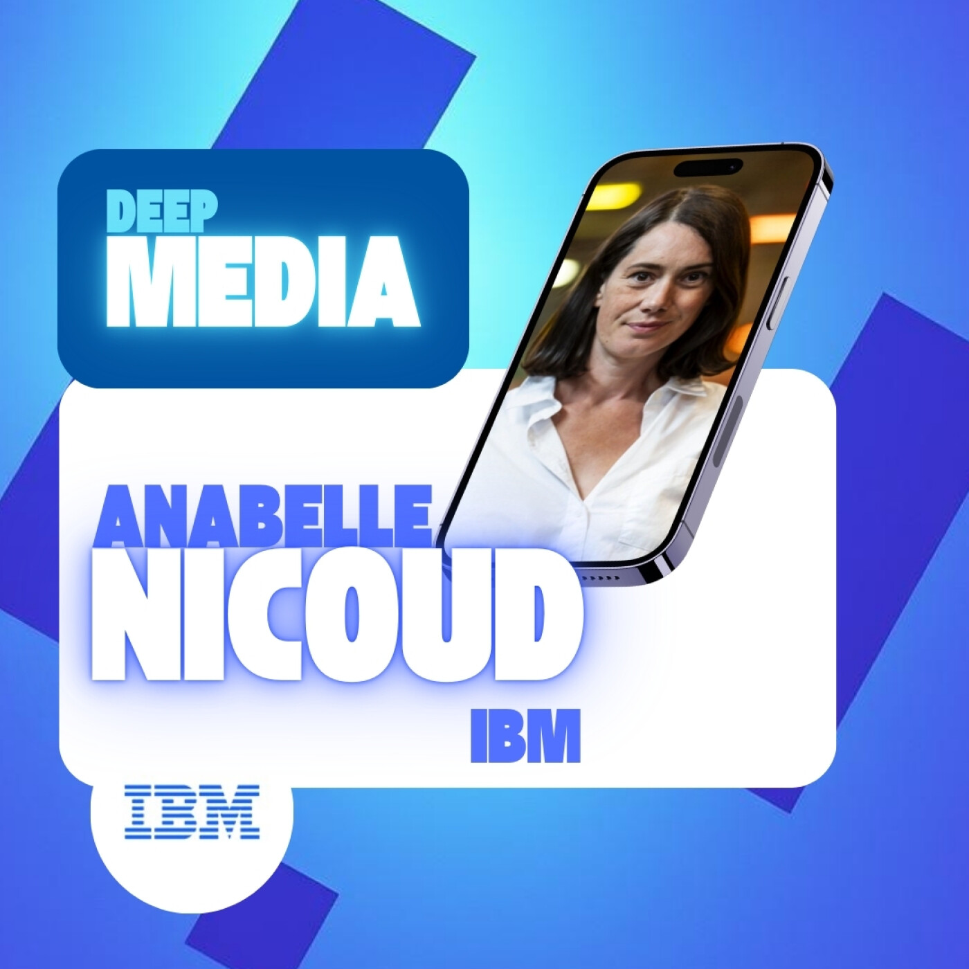 "Un internet moins humain ? Ça c'est sûr." 🎙️ Anabelle Nicoud. editorial lead IA chez IBM - Deep Media 🎧