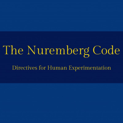 Code de Nuremberg cover
