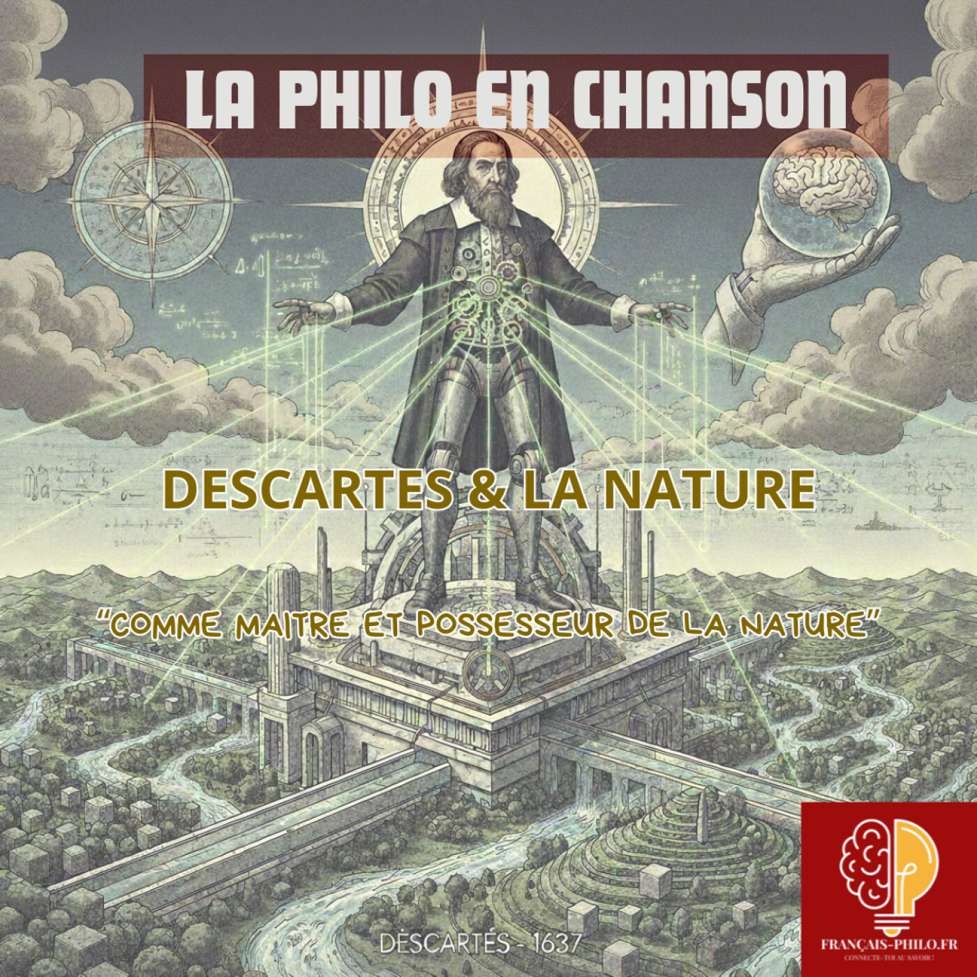 La philo en chanson : Descartes, "devenir comme maitre et possesseur de la nature" episode artwork