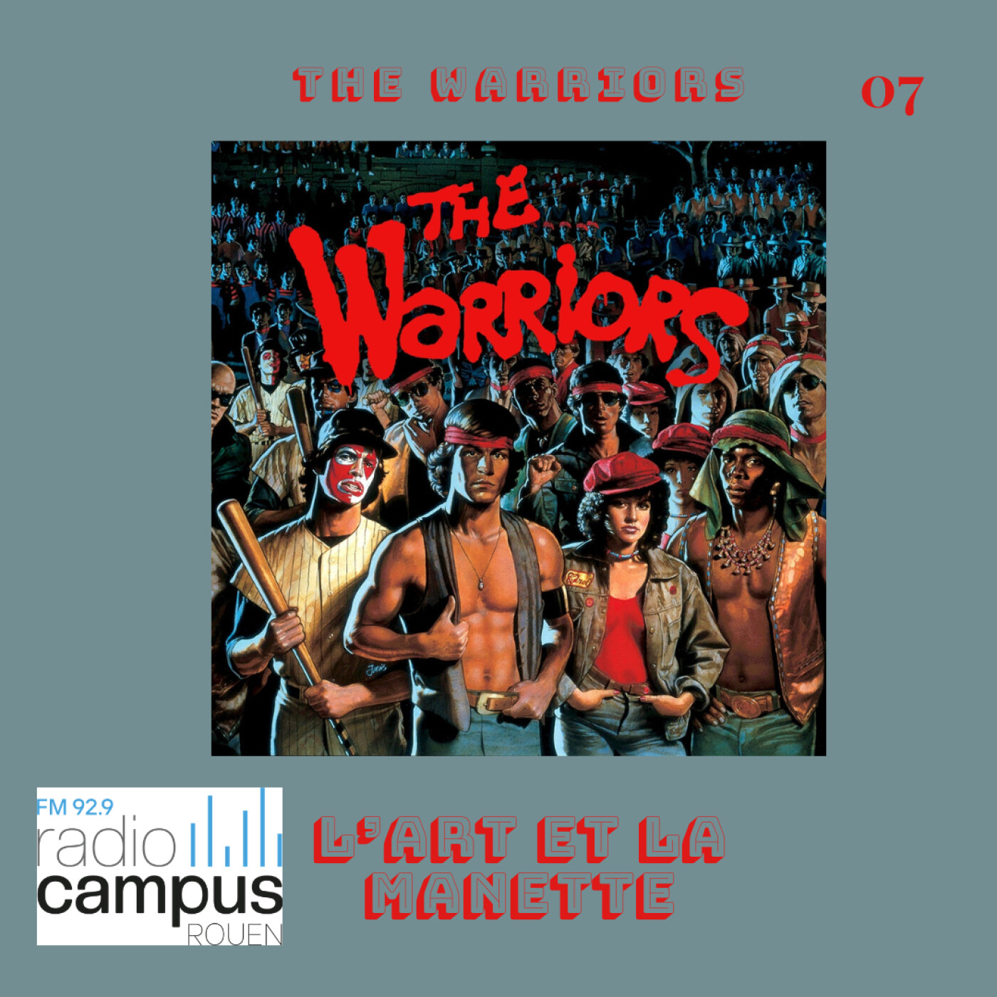 L'art et la manette #07 The Warriors episode artwork