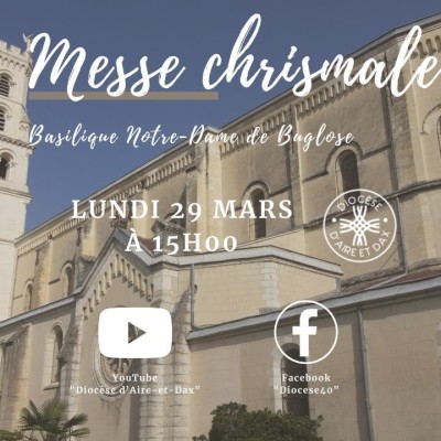 Diocse d'Aire-et-Dax - Messe chrismale 2021 cover