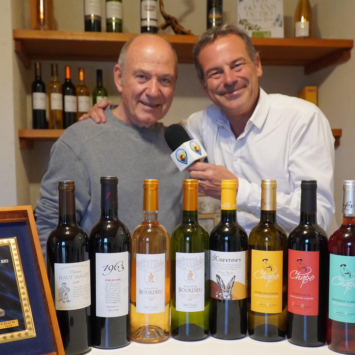 Patrick Boudon nous présente le Vignoble Boudon, qui sera présent ce 30/11 pour vous faire déguster ses cuvées chez les Bio du Bassin episode artwork
