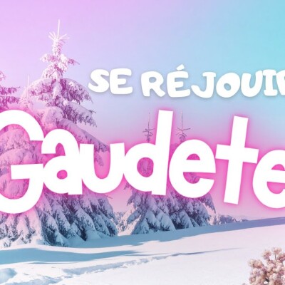 Parole et Évangile du jour |  Dimanche 14 décembre • Gaudete : Se réjouir cover
