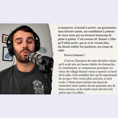 📖 Lisons ensemble « La Dernière Classe » d’Alphonse Daudet | Extrait d’un épisode exclusif cover