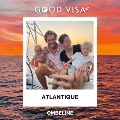 #42 - TRANSATLANTIQUE : Elle traverse l’Atlantique en voilier avec sa famille (Ombeline de la Rochefoucault) cover