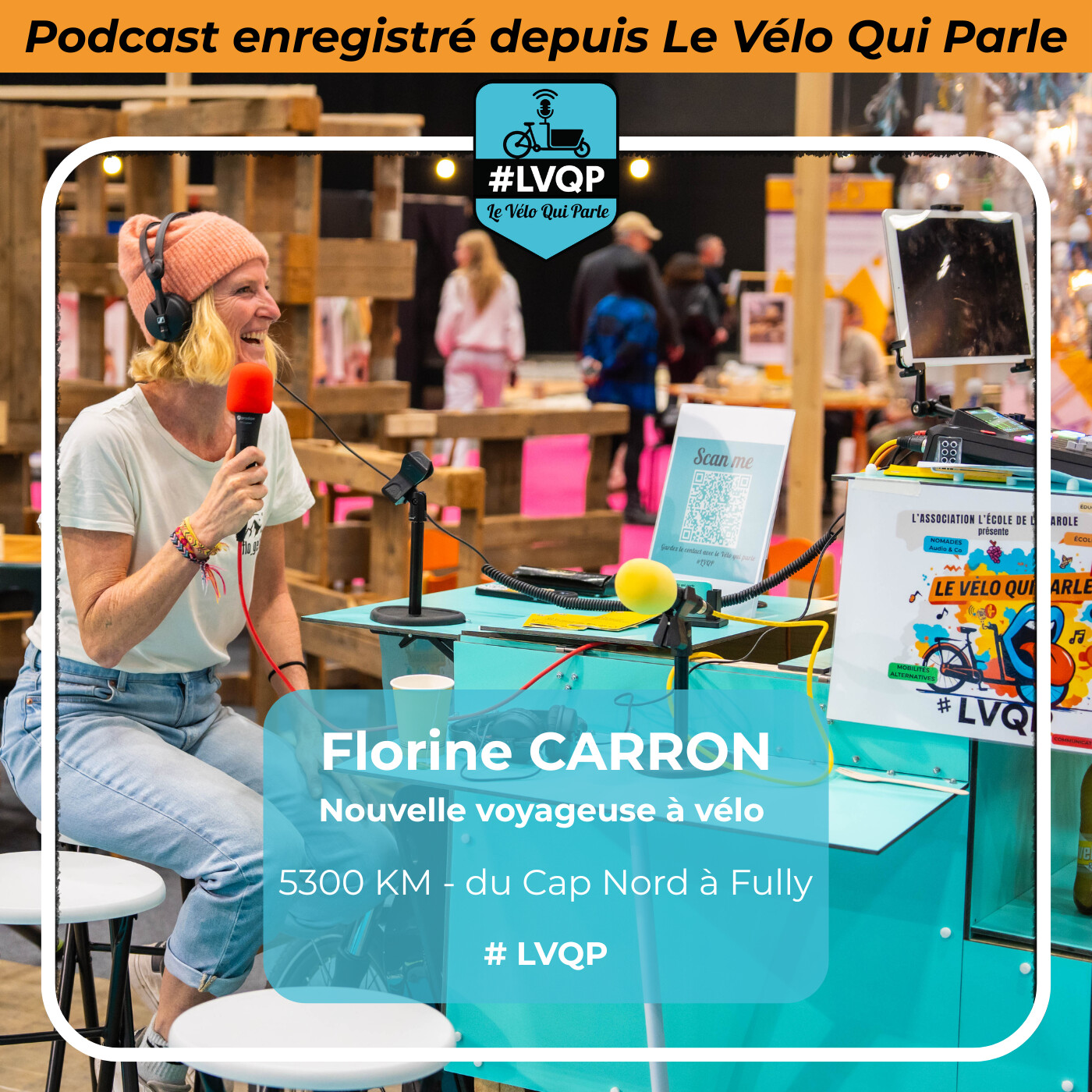 Florine Carron - Du Cap Nord à Fully à vélo pour une première fois episode artwork