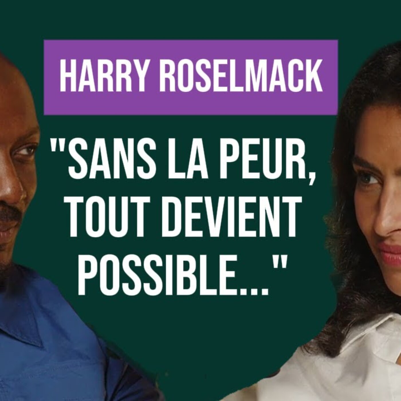 Harry Roselmack - partage BOULEVERSANT sur Dieu, la peur et l'avenir du monde.