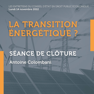 La transition énergétique ? - Séance de clôture cover