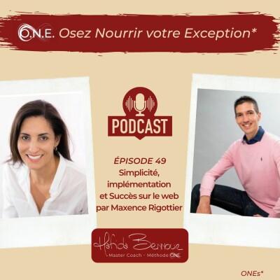 #49 Simplicité, Implémentation et Succès sur le web par Maxence Rigottier cover