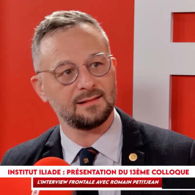Romain Petitjean à l'antenne de Frontières : "Rendez-vous au colloque Iliade" (01/04/2026) cover