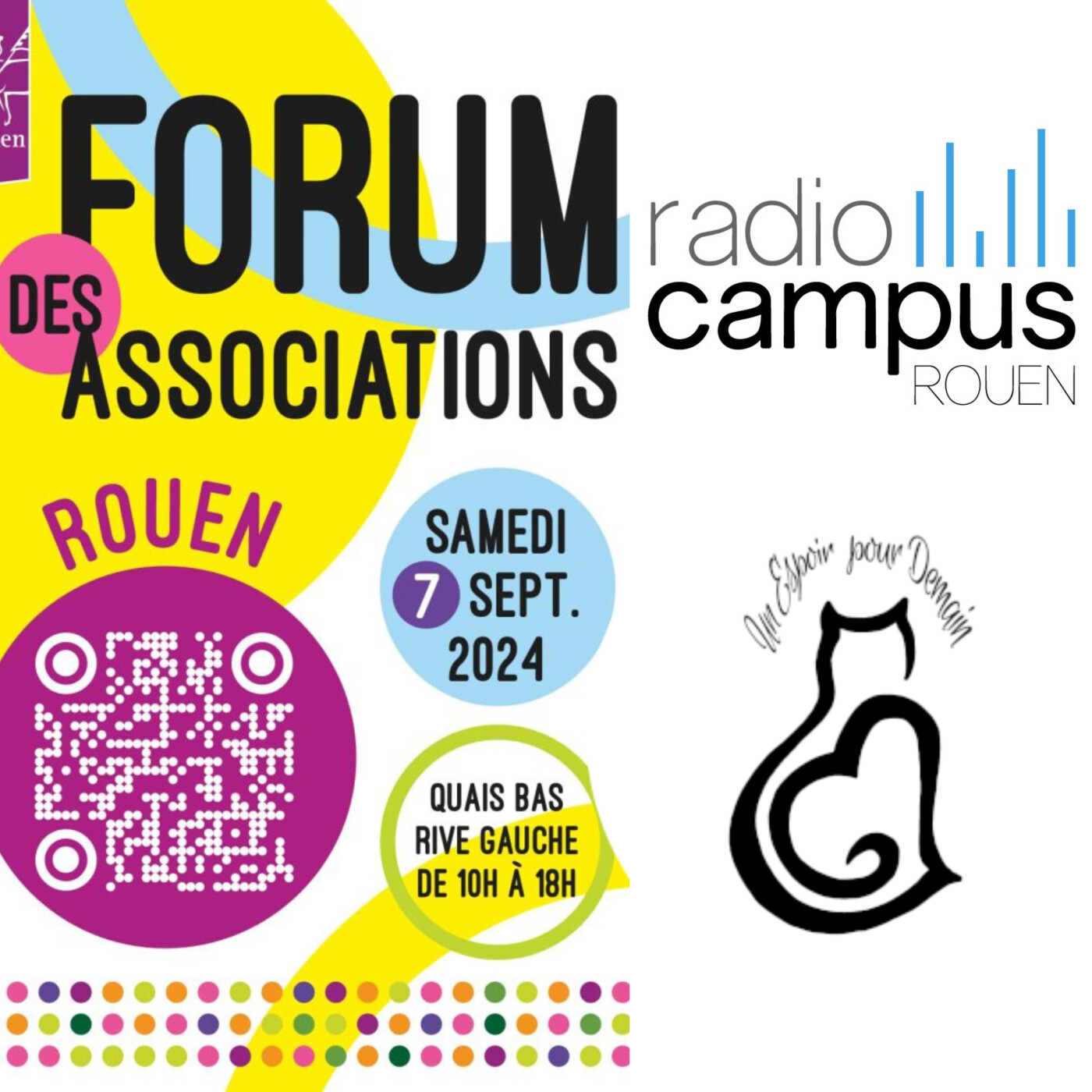 Interview de l'association Un espoir pour demain - Forum des associations de Rouen
