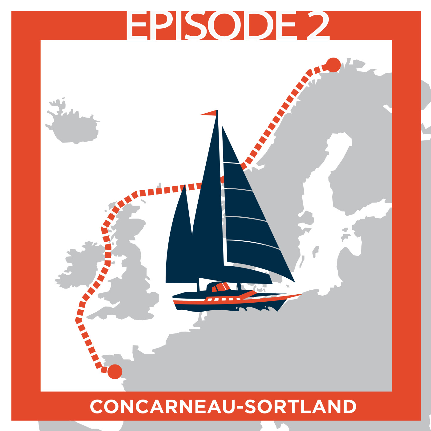 Episode 2 - Une navigation de Concarneau jusqu'à Sortland episode artwork