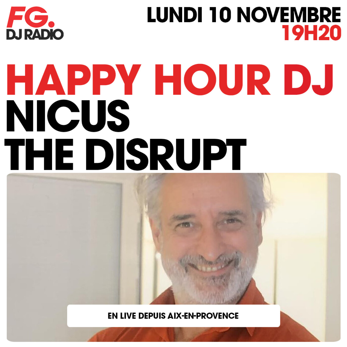 HAPPY HOUR DJ : NICUS THE DISRUPT