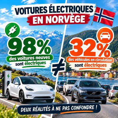 211 - 98 % de voitures électriques en Norvège… vraiment ? 🇳🇴 cover