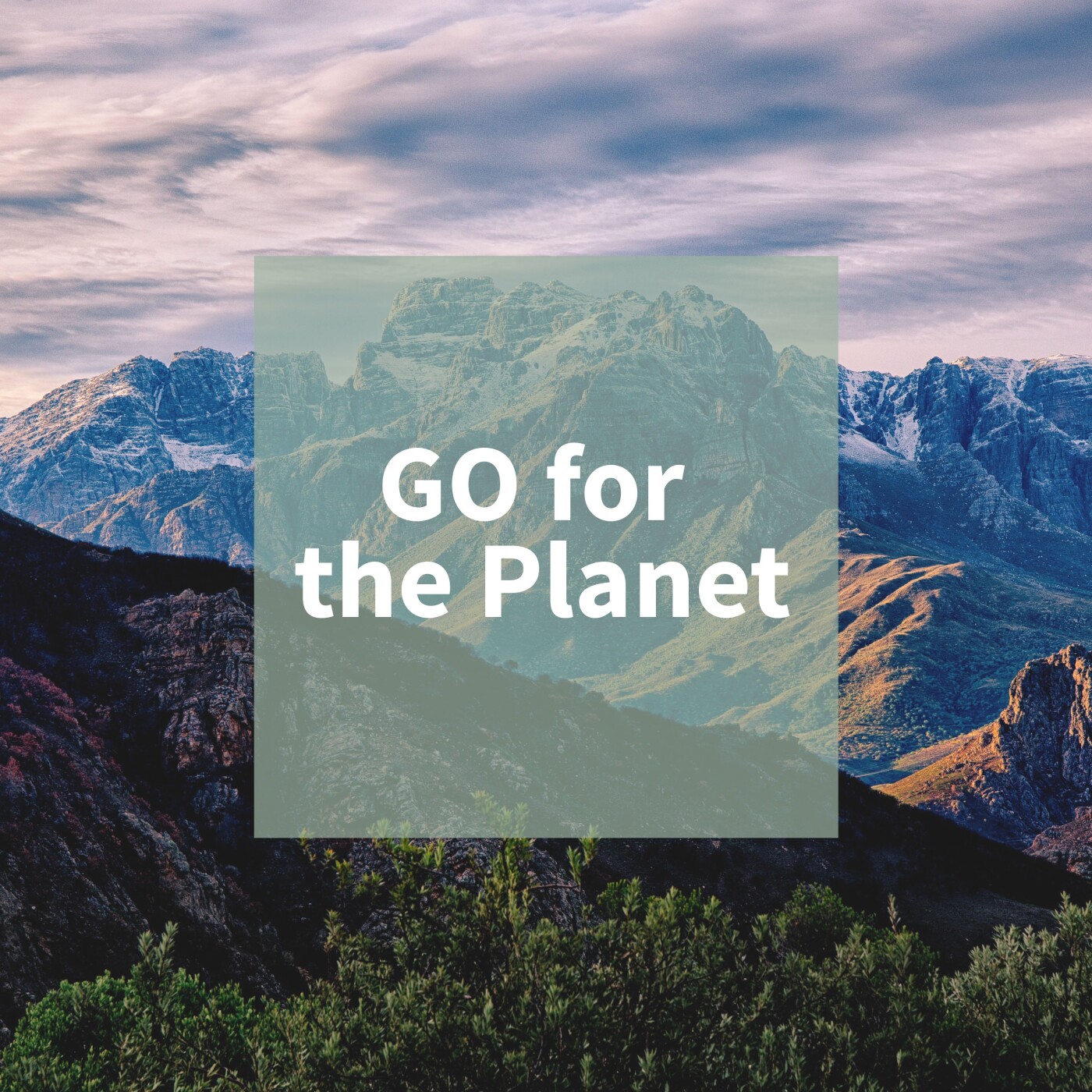 GO FOR THE PLANET - DIGITAL SUSTAINABILITY